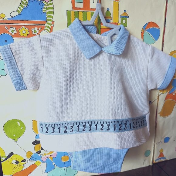 50% OFF Appraised Value - Vintage Toddlers 2-Piece Summer Outfit – c Mid 1970s - Picture 1 of 7